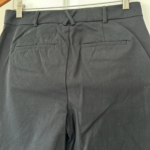 Maeve By Anthropologie Black Dress Trousers w Welt Pockets, Belt Loops Size 8 - Picture 12 of 12
